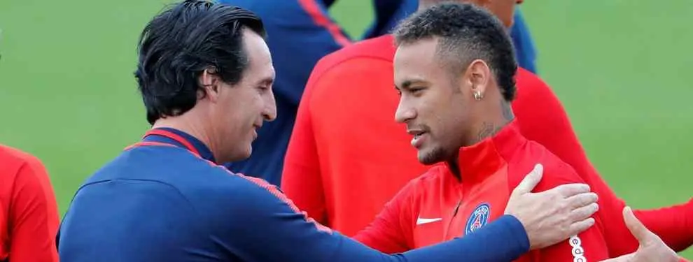 Neymar pone tres entrenadores sobre la mesa para cargarse a Emery del PSG