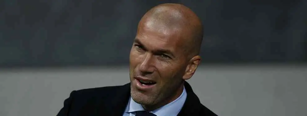 Zidane mete a un ex del Barça en la agenda de Florentino Pérez (y el vestuario alucina)