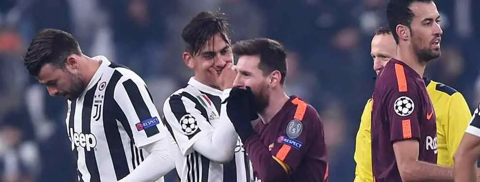 La confesión más bestial de Dybala a Messi después del empate entre Juventus y Barça