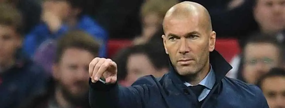 El vestuario del Real Madrid pone a un protegido de Zidane en la calle para el mercado de invierno