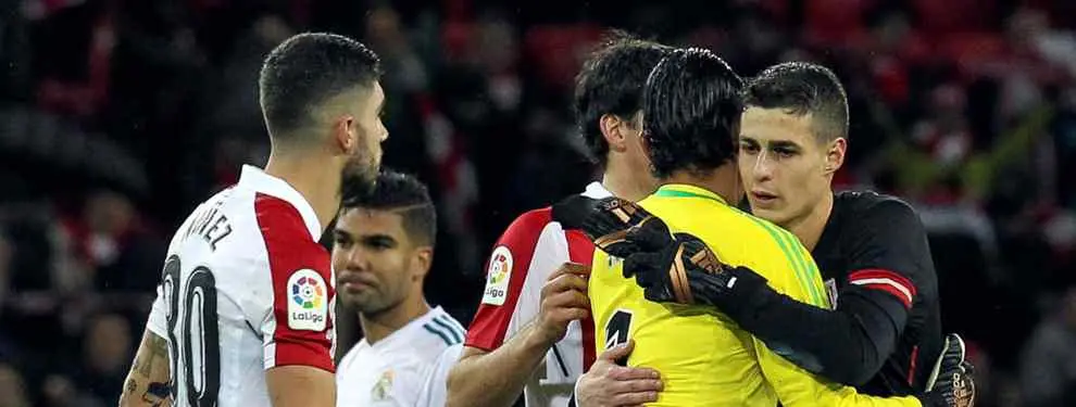 La confesión de Kepa a Carvajal tras el partido del Real Madrid ante el Athletic