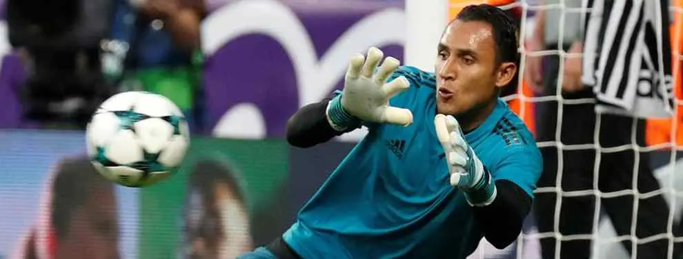 Keylor Navas la lía en el Real Madrid en un cara a cara con Florentino Pérez