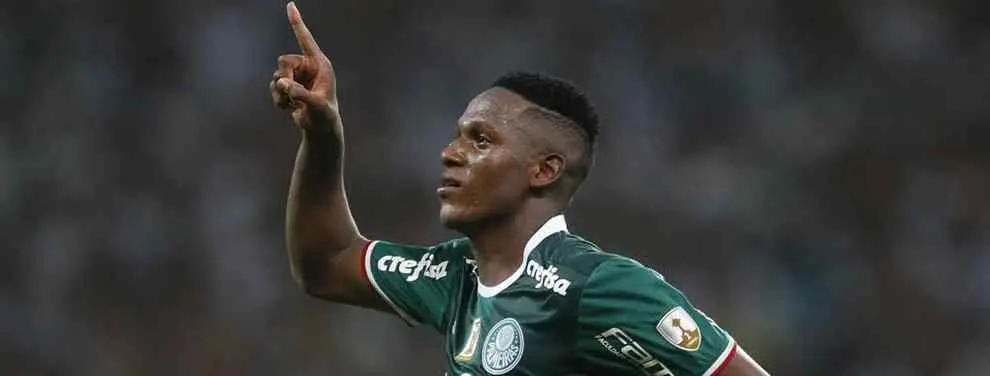 Florentino reacciona al fichaje de Yerry Mina por el Barça