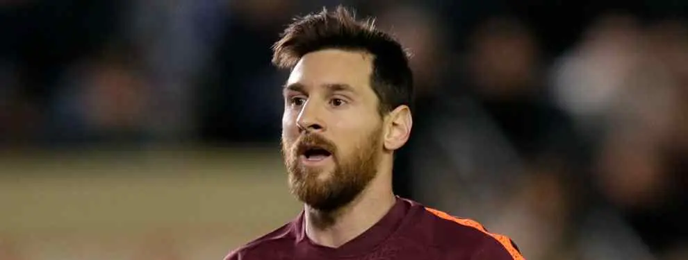 Messi recibe un chivatazo el galáctico que Florentino tiene cerrado