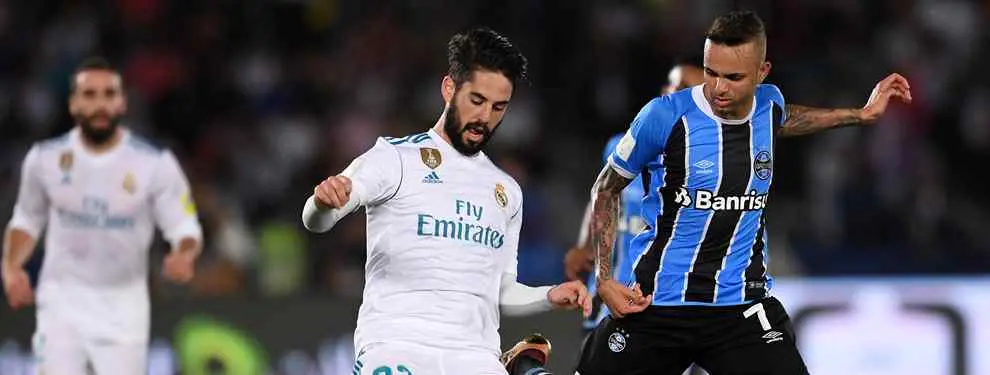 Isco recibe tres ofertas de infarto para dejar el Real Madrid