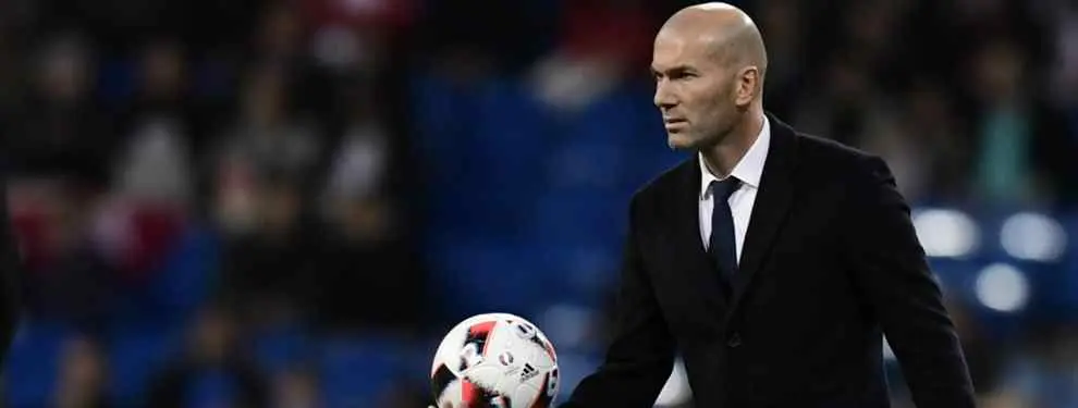 Zidane mete a un jugador del Real Madrid en una operación para traer a un crack al Bernabéu