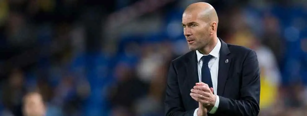 El crack que llama a Zinedine Zidane para poner en bandeja su fichaje por el Real Madrid