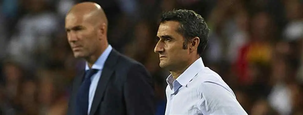Valverde desmonta la polémica por el pasillo del Barça al Real Madrid