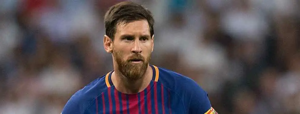 Florentino Pérez le pisa un objetivo al Barça de Leo Messi