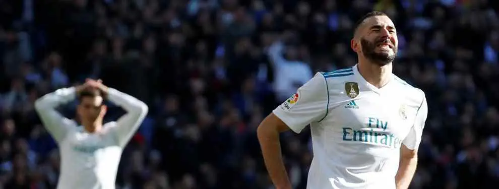 Florentino Pérez lanza un aviso: el galáctico que se ha ofrecido para relevar a Benzema