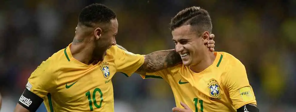 El mensaje de Neymar a Coutinho sobre su fichaje por el Barça (¡alucinarás!)