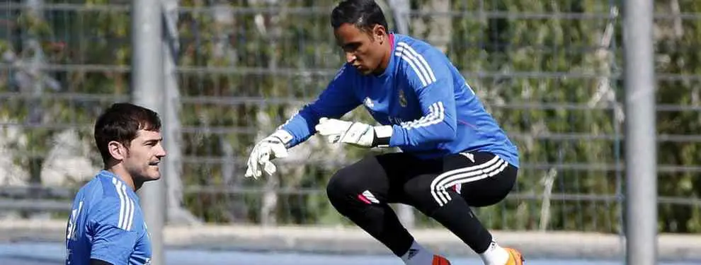 Keylor Navas se la juega a Iker Casillas con una negociación de última hora