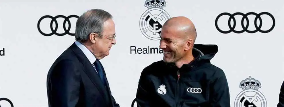 La lista de galácticos que Florentino Pérez pone sobre la mesa de Zidane