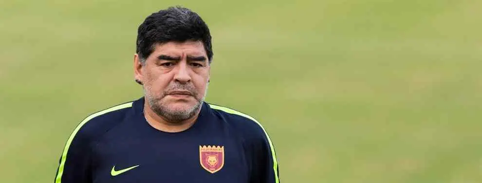 La última rajada de Maradona es contra un crack que no cae bien a Leo Messi