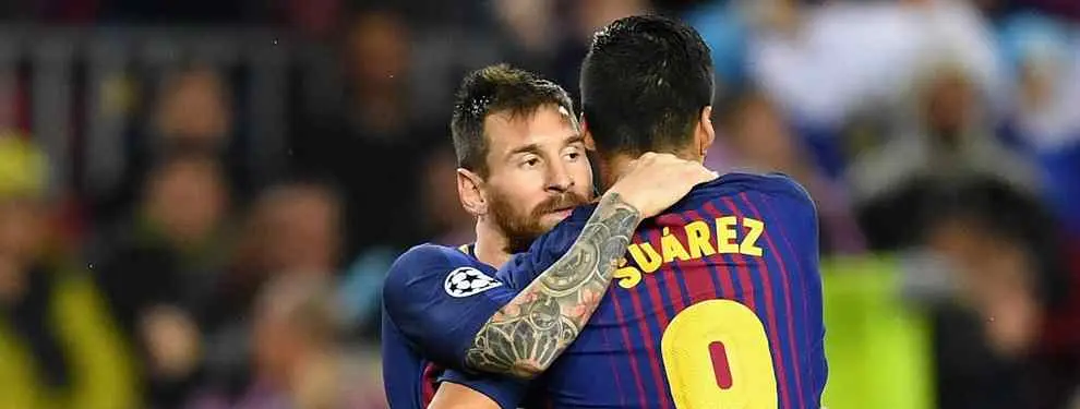 Bartomeu pone encima de la mesa de Valverde el recambio de Luis Suárez (y Messi se vuelve loco)
