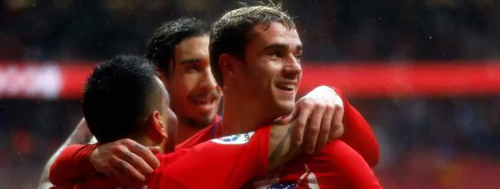 El jugador del Atlético de Madrid que quiere irse al Barça con Antoine Griezmann