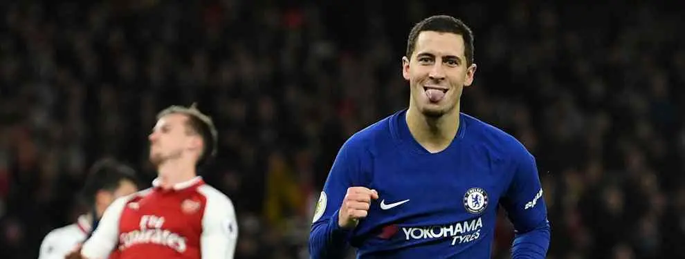 Hazard se lleva a otra estrella del Chelsea al Real Madrid (y Florentino Pérez da el OK)