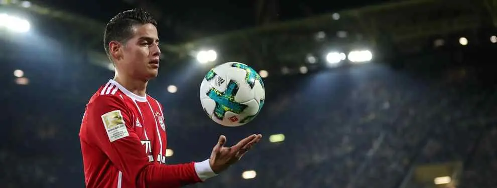 James Rodríguez sabe que cinco jugadores del Real Madrid quiere cargarse Florentino Pérez