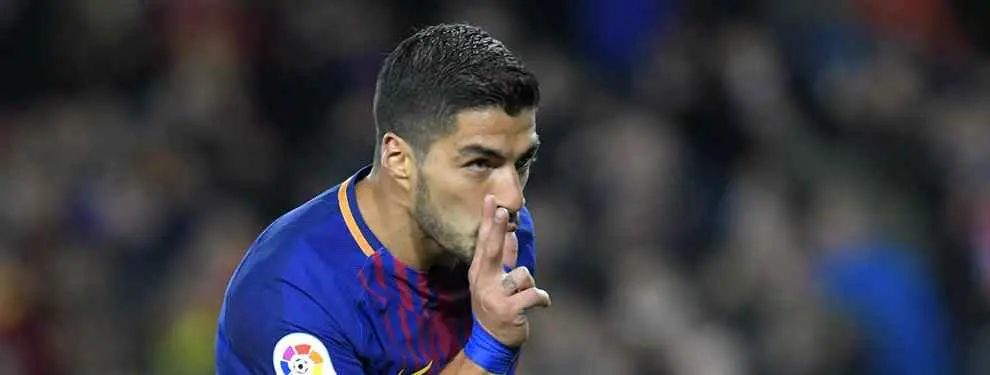 Luis Suárez calienta la salida de Cornellà con una bronca que el Barça tapa