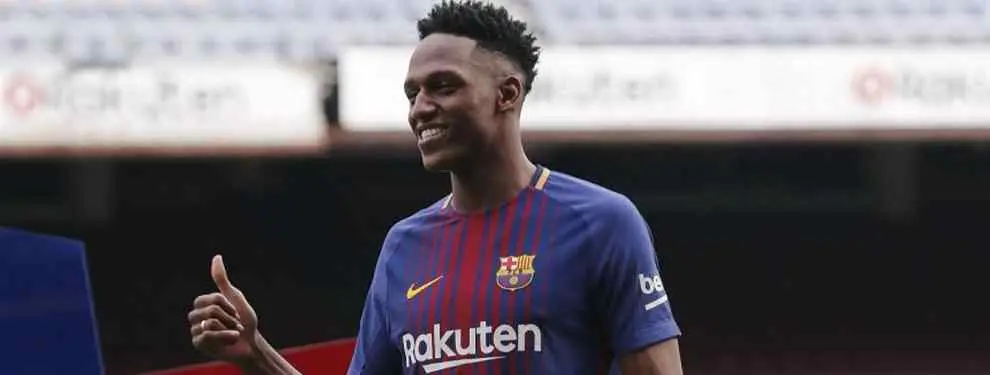 El fichaje que pone a Yerry Mina muy nervioso en el Barça
