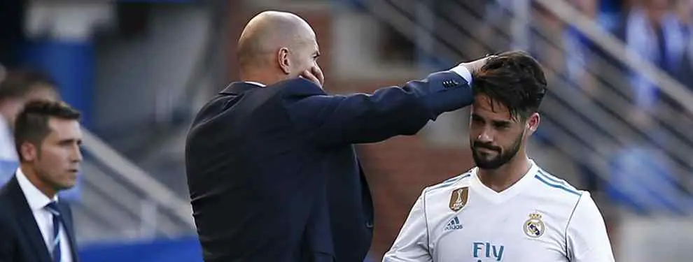 Isco suelta el bombazo: el plan B que maneja Florentino Pérez para ‘cargarse’ a Zidane