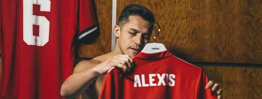 Alexis Sánchez llega al Manchester United pidiendo el fichaje de una estrella del Barça