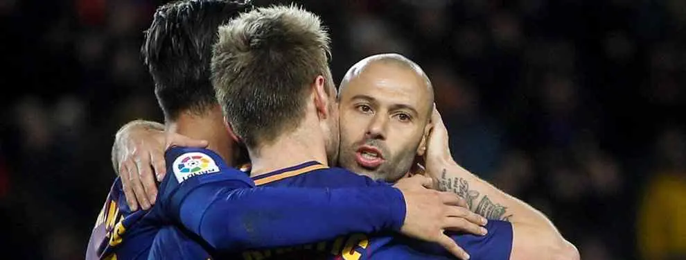Mascherano se va matando: el argentino destapa el feo muy gordo de una figura del Barça
