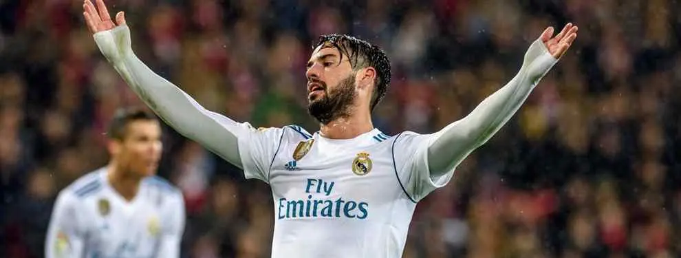 Isco filtra las tres ofertas que tiene sobre la mesa para salir del Real Madrid (y una le gusta)