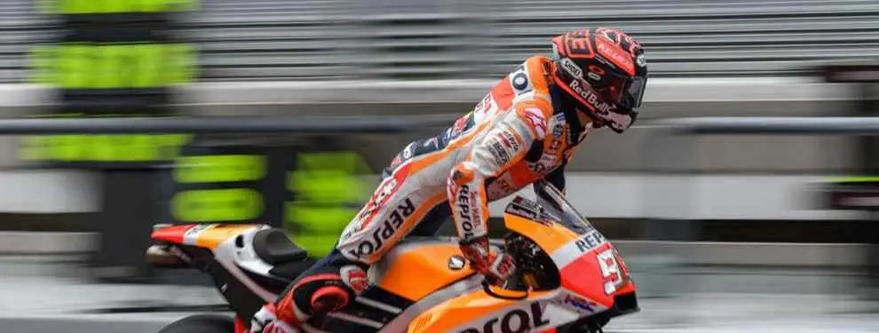 Marc Márquez estalla den Sepang con una amenaza a Honda