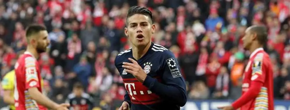 La llamada de Florentino Pérez a James Rodríguez que puede cambiar el futuro del colombiano