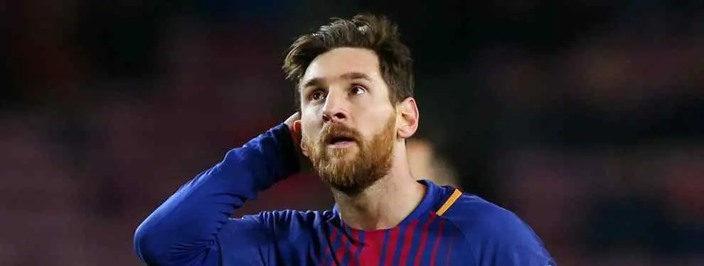 El tapado de Messi para el Barça: el fichaje que le roban al Real Madrid de Florentino Pérez