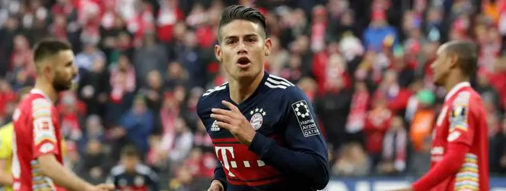 James Rodríguez suelta un bombazo del Real Madrid que se cuece en el vestuario del Bayern