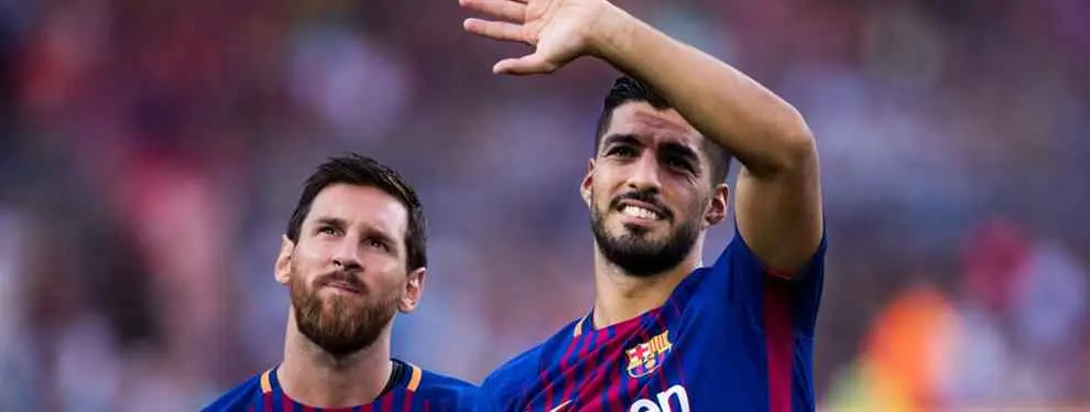 Messi le cuenta a Luis Suárez el delantero que se ha ofrecido al Barça (y la respuesta del club)