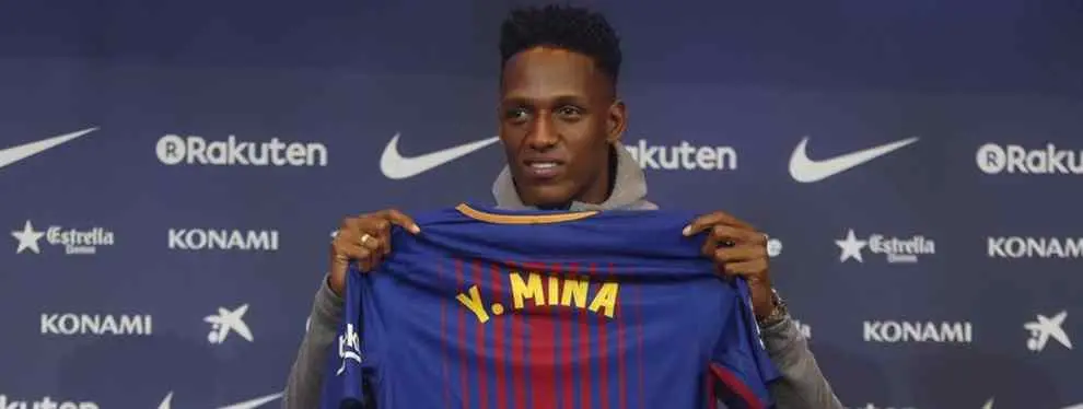 Yerry Mina revoluciona el vestuario del Barça con un mensaje brutal (¡Messi alucina!)