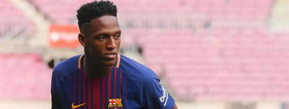 El crack que mejor se lleva con Yerry Mina en el vestuario del Barça (y no es Messi)