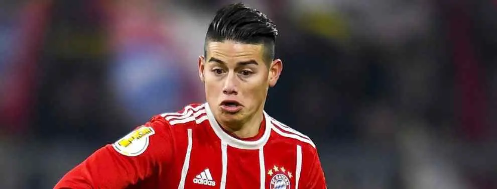Chivatazo de James Rodríguez al Real Madrid: mucho ojo con el fichaje que prepara el Barça