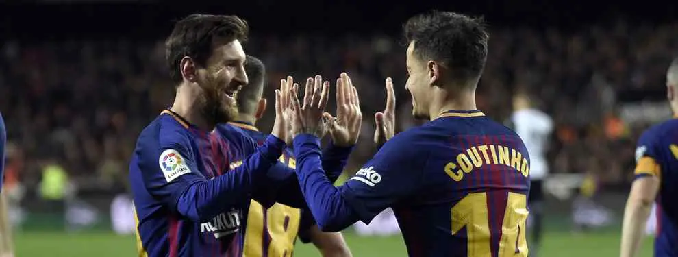 Coutinho liquida a un crack del Barça con un mensaje brutal (y Messi está de acuerdo)