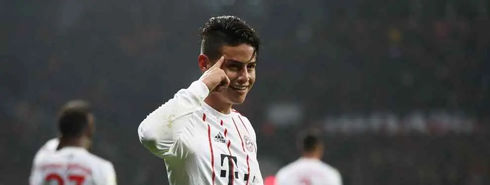 James Rodríguez filtra el fichaje estrella que Florentino Pérez negocia en Alemania