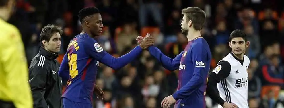 Messi alucina: el mensaje sobre Yerry Mina que vuelve loco al vestuario del Barça