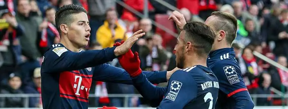 James Rodríguez filtra qué jugador del Bayern quiere irse al Real Madrid (y no es Lewandowski)