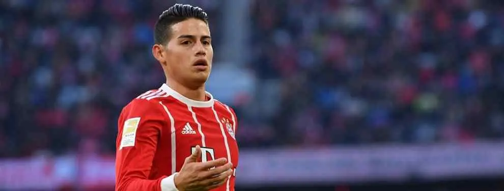 El cambio de cromos de Florentino Pérez que saca a James Rodríguez del Real Madrid para siempre