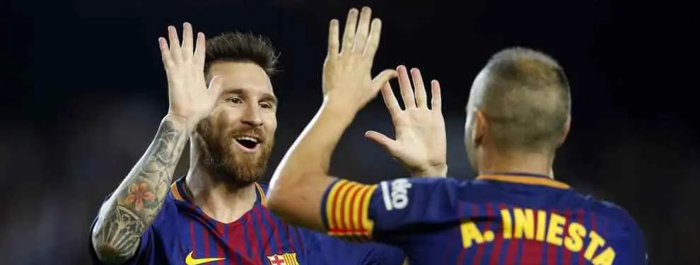 Messi sabe las dos condiciones que pone Iniesta para seguir en el Barça la próxima temporada
