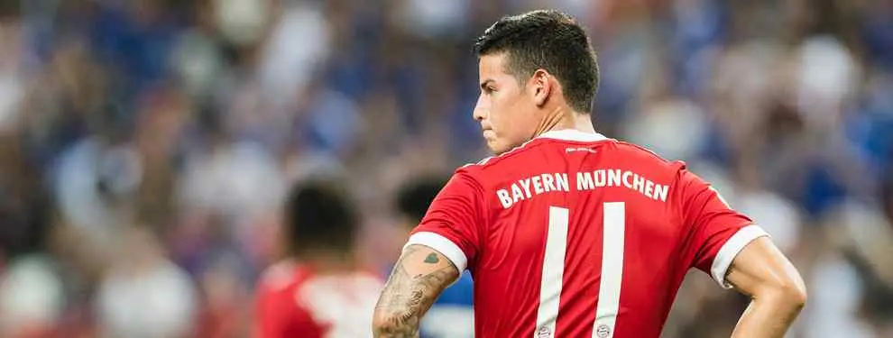 James Rodríguez avisa: el crack del Real Madrid con una oferta bestial del Bayern