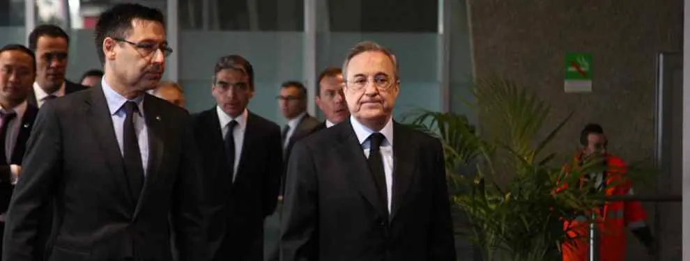 Aviso a Florentino Pérez: el Barça se mueve para quitarle un fichaje al Real Madrid