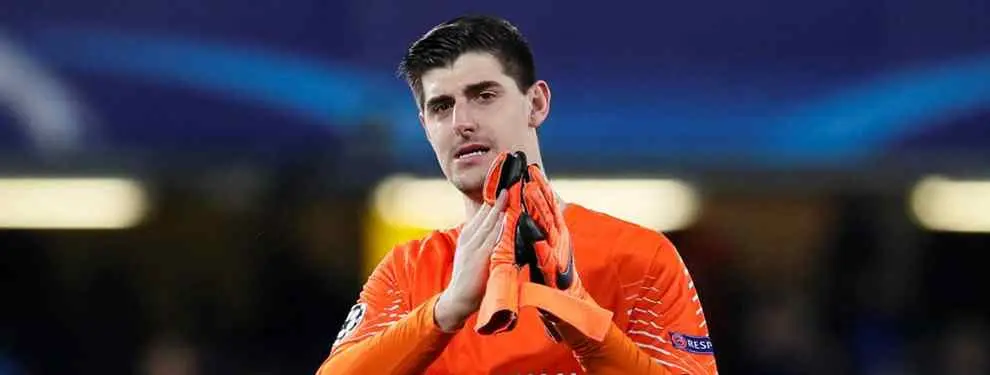 Courtois mete en un lío muy serio al Atlético de Madrid (y el Real Madrid está detrás de todo)