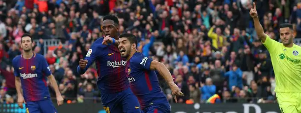 Luis Suárez tiene el nombre del tapado que podría acabar con Yerry Mina en el Barça