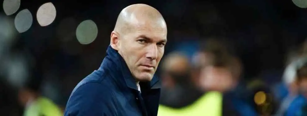 Zidane mueve sus hilos para torpedear un fichaje del Barça