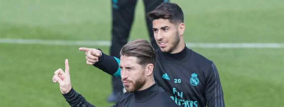 Marco Asensio cuenta qué portero ha pedido Sergio Ramos para ‘cargarse’ a Keylor Navas
