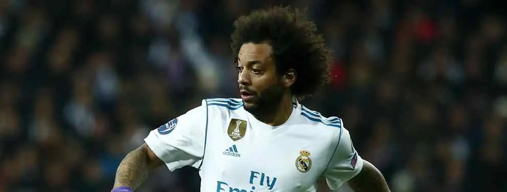 Marcelo le dice a Florentino Pérez que lo fiche o se irá al Barça