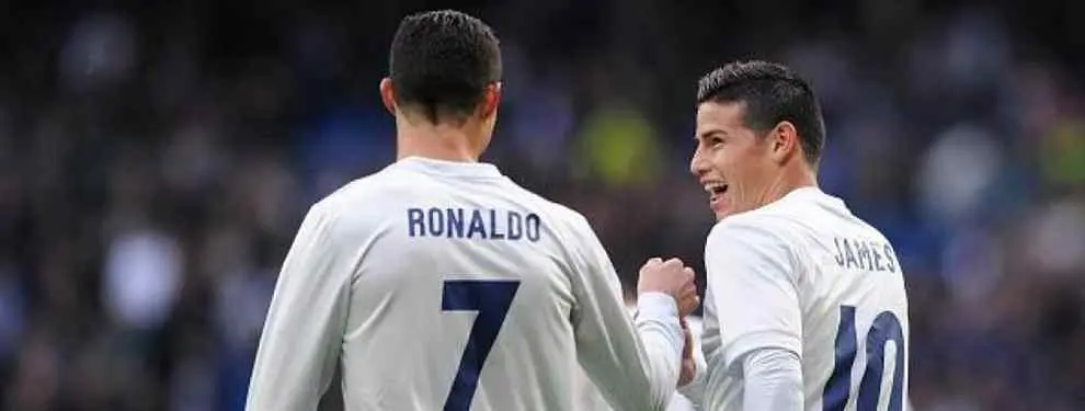 Cristiano Ronaldo le chiva a James Rodríguez qué estrella del Barça quiere ir al Bayern